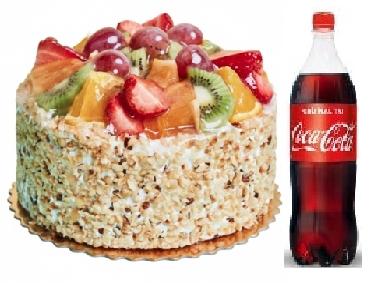 4-6 Kişilik Yaş Pasta - Mevsimsel Meyve Çeşitleriyle pasta