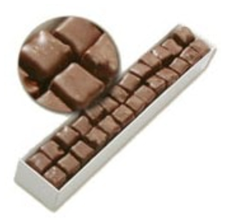 500 Gr Çikolatalı Lokum Hediyelik pasta