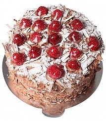 Doyurucu Porsiyon 6–9 Kişilik Çikolatalı Frambuazlı Yaş Pasta pasta