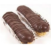 Geleneksel Tariflerle 2 Kg Çikolatalı Ekler pasta