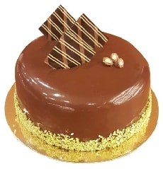 Gerçek Çikolata Aşkına: 2-3 Kişilik Sade Pasta pasta