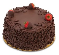Gurme Çikolatalı 9-12 Kişilik Klasik Yaş Pasta pasta